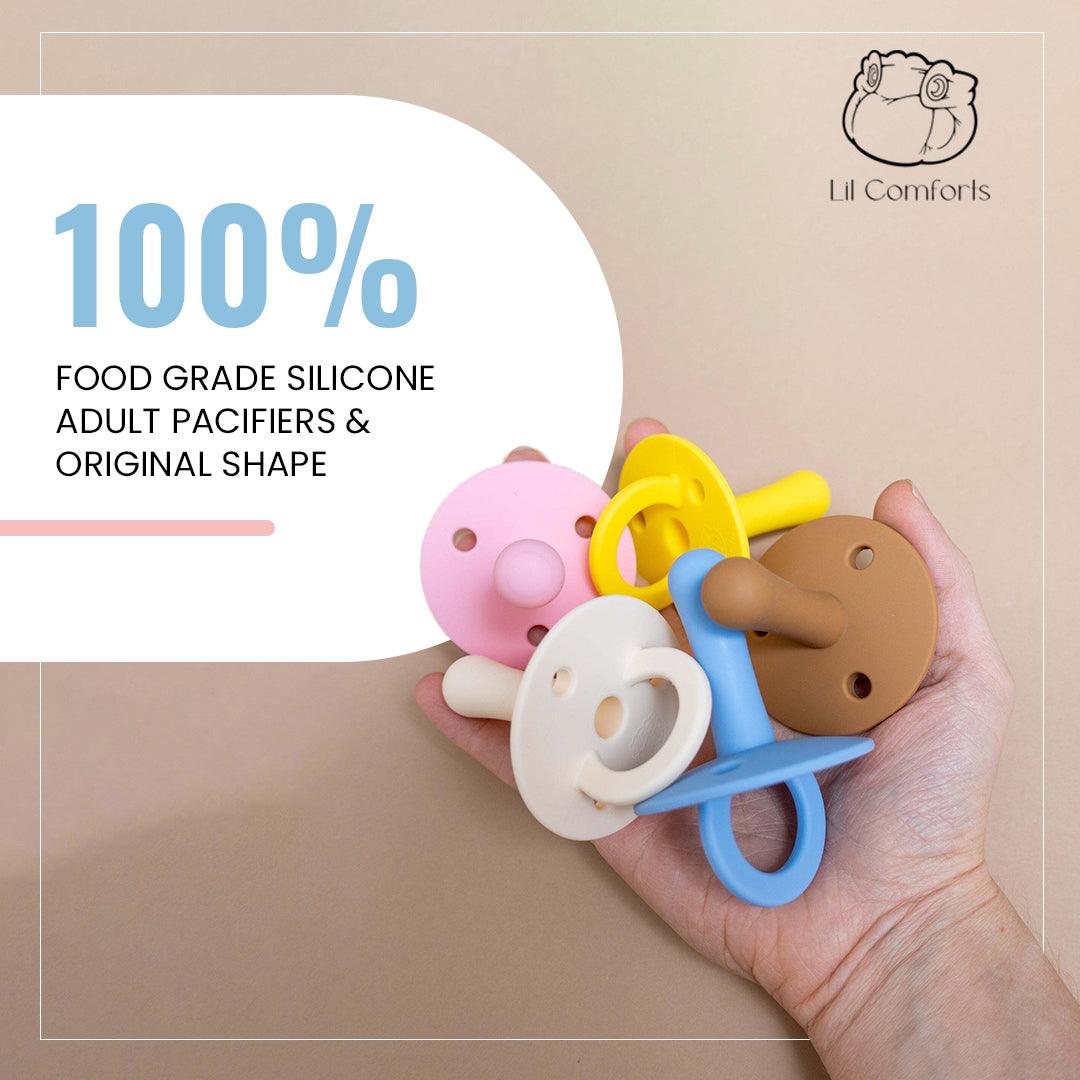 Pastel Lilac- Adult Silicone Pacifier - Lil Comforts
